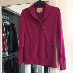 Banana Republic Hot Pink Long Sleeve